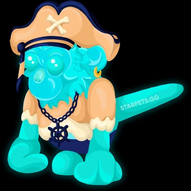 Pirate Ghost Capuchin Monkey