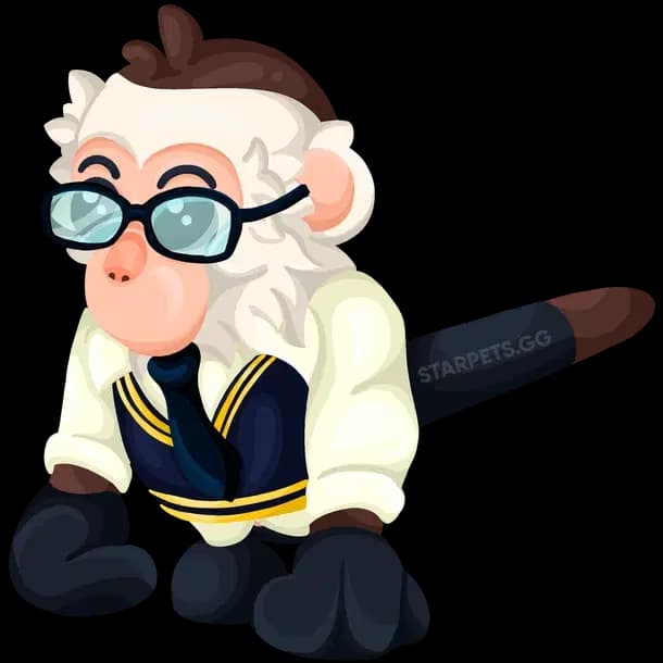 Preppy Capuchin Monkey