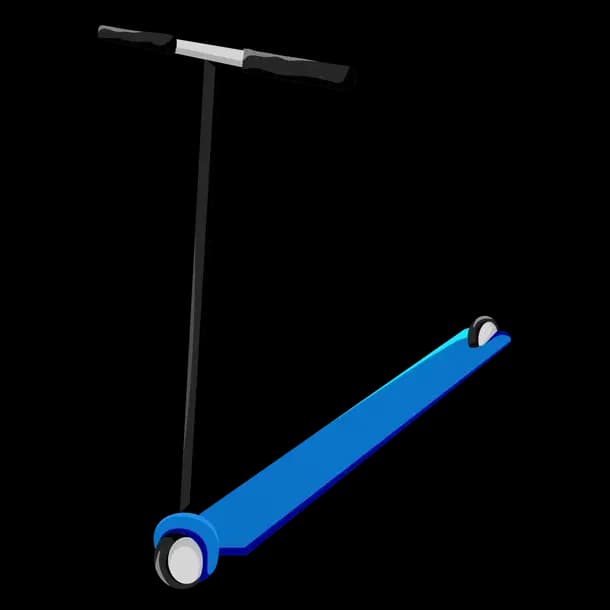 Blue Scooter