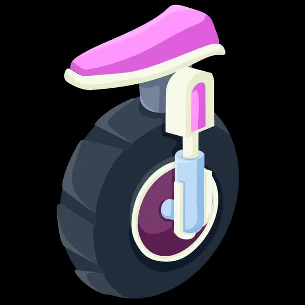 Futuristic Unicycle