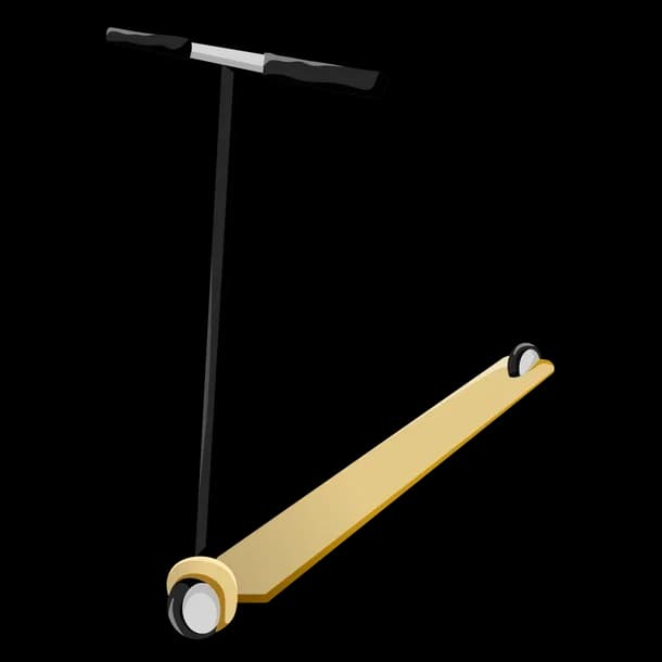 Gold Scooter