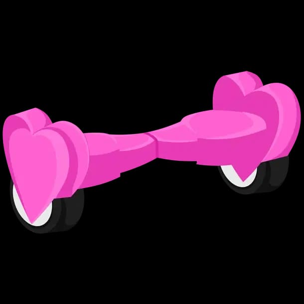 Heart Hoverboard