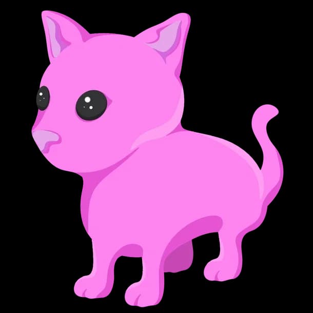 Pink Cat