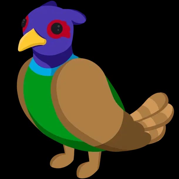 Green-Chested Pheasant