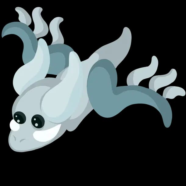 Halloween White Ghost Dragon