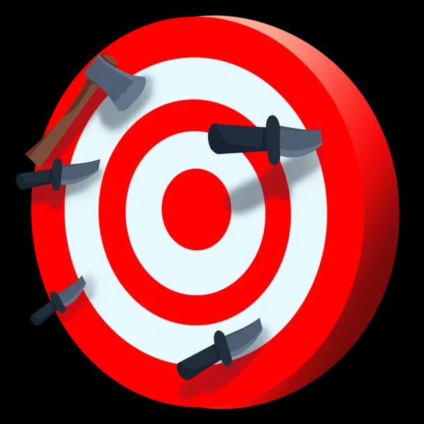 Throwing Knife Target