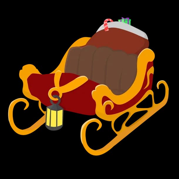Festive Deliveries Sleigh
