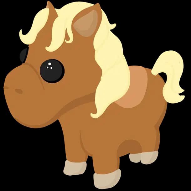 Shetland Pony Light Brown