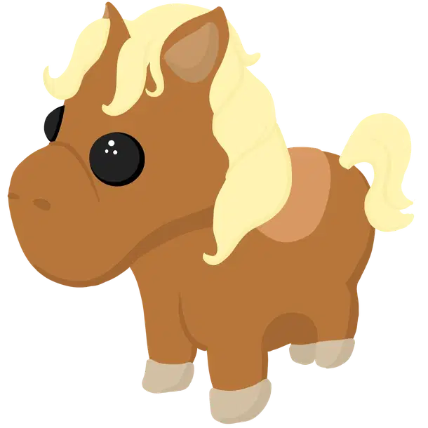 Shetland Pony Light Brown