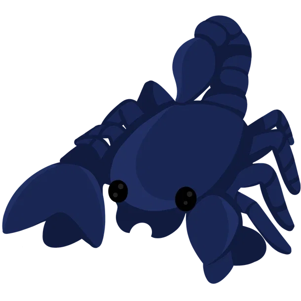 Halloween Blue Scorpion