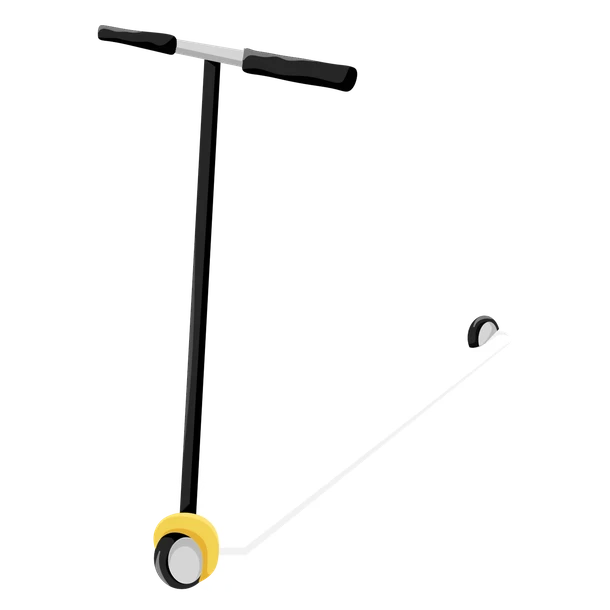 Neon White Scooter