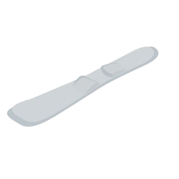 White Snowboard
