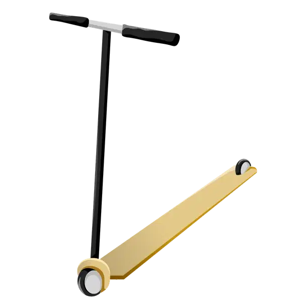 Gold Scooter