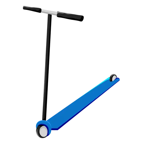 Blue Scooter