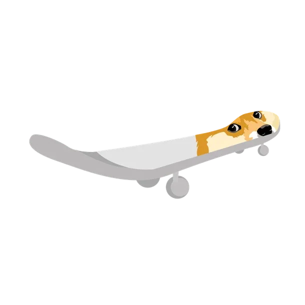 Doge Skateboard