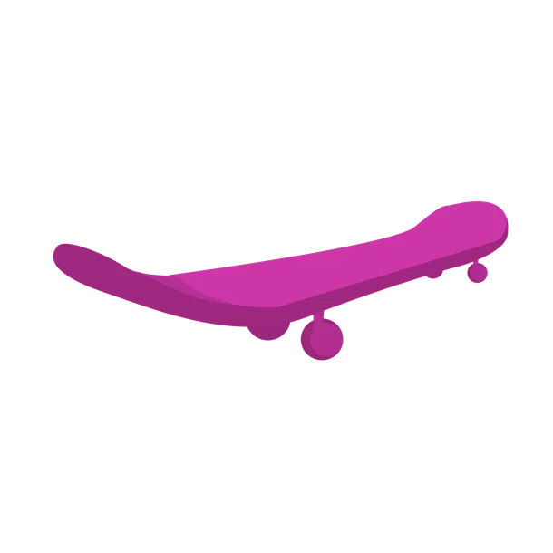 Pink Skateboard