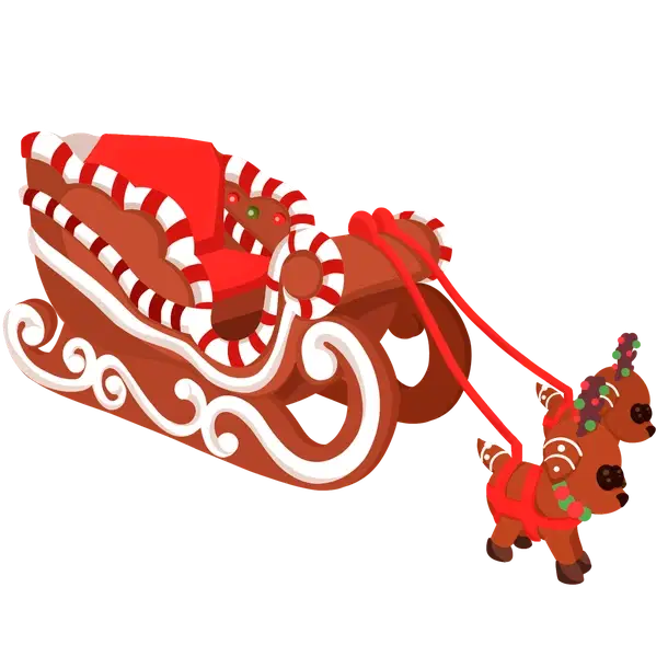 Gingerbread Sleigh