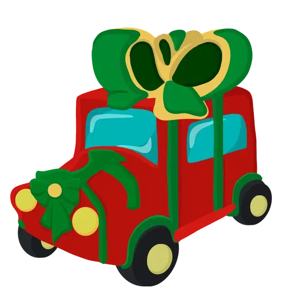 Festive Deliveries Present Truck