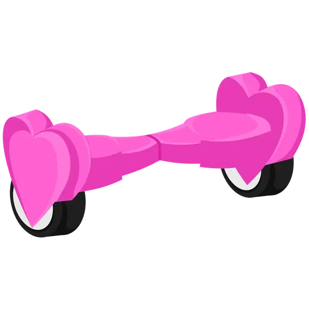Heart Hoverboard