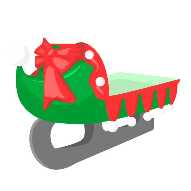 Festive Ice Skates