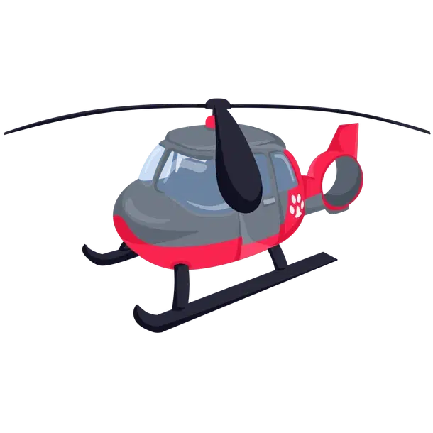Fossil Paw Helicopter