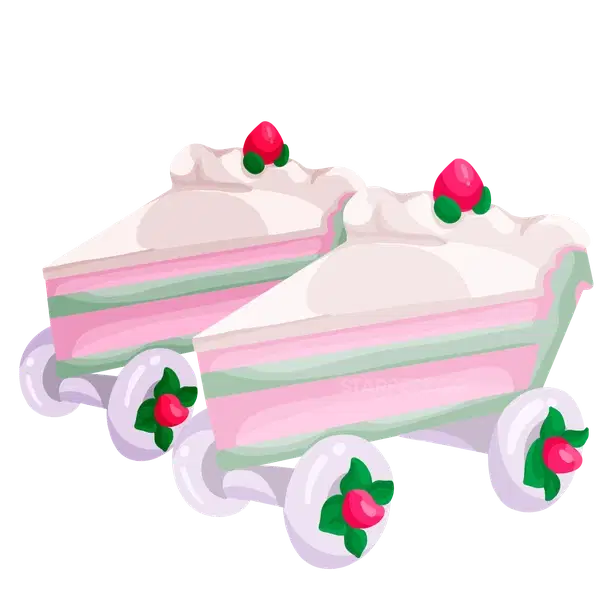 Strawberry Shortcake Skates