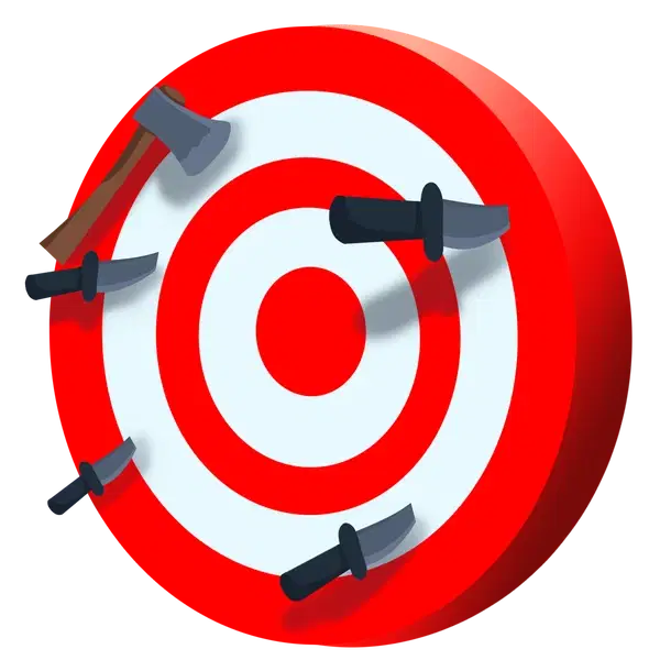 Throwing Knife Target