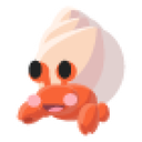 Hermit Crab Sticker