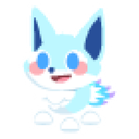 Aurora Fox Sticker