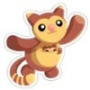 Tree Kangaroo Family Sticker