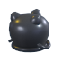Halloween Black Cauldron Hat