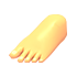 Human Feet Shoes