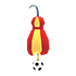 Spain Soccer Earrings