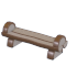 Premium Log Bench