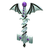 Bat Key Pogo Stick