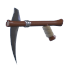 Halloween Wooden Scythe Grappling Hook