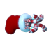 Candy Cane Grappling Hook