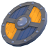 Viking Shield Throw Toy