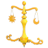 Golden Scale Pogo Stick