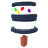 Ice Cream Sandwich Rattle